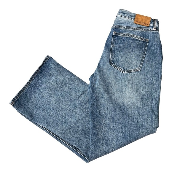 Denim Forum Aritzia The Marianne Mid Loose Flare Relaxed Fit Jeans Women’s 30L - Picture 9 of 13